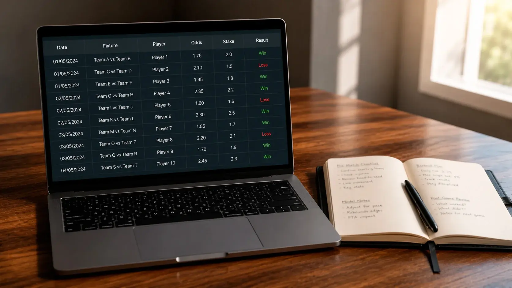 Record Keeping for UK Prop Bettors: Tracking First Basket Bets to Prove Edge